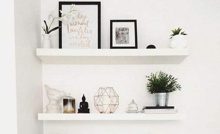 Wanda set of 2 shelves