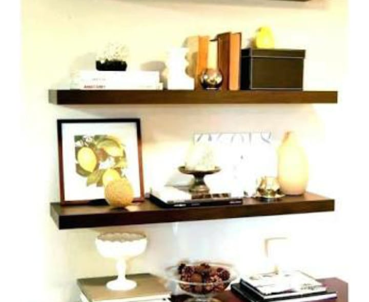Collette set of 2 shelves